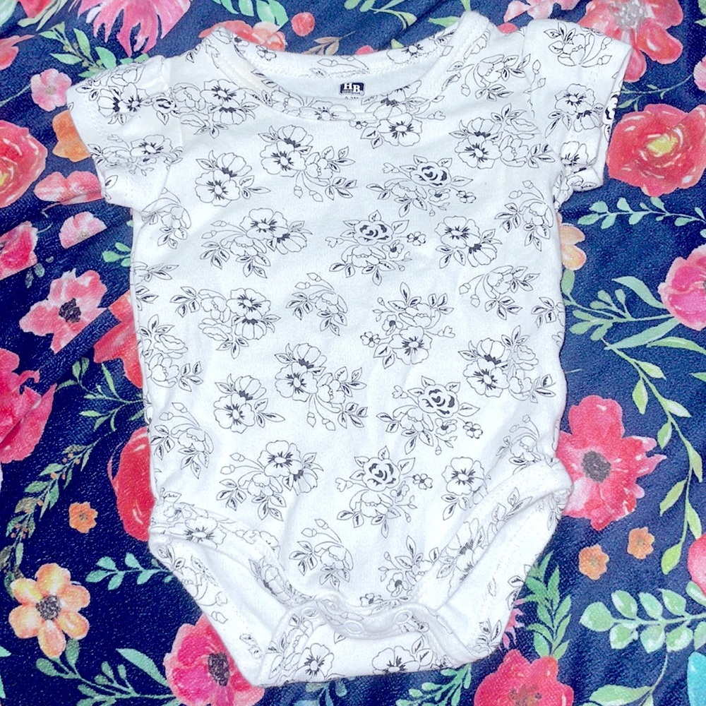HB white onesie